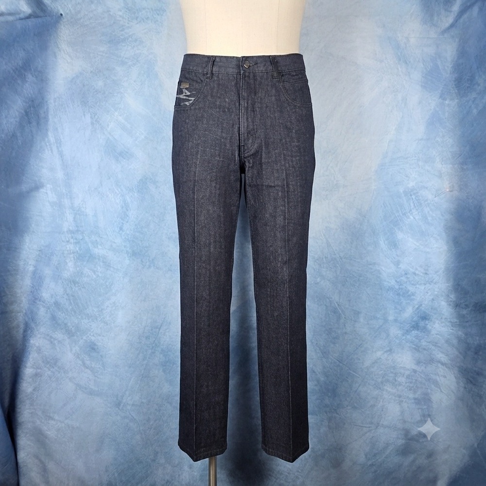 LRG Lifted Research Group Mens Raw Indigo Denim Straight Leg Jeans Size 34 Y2K